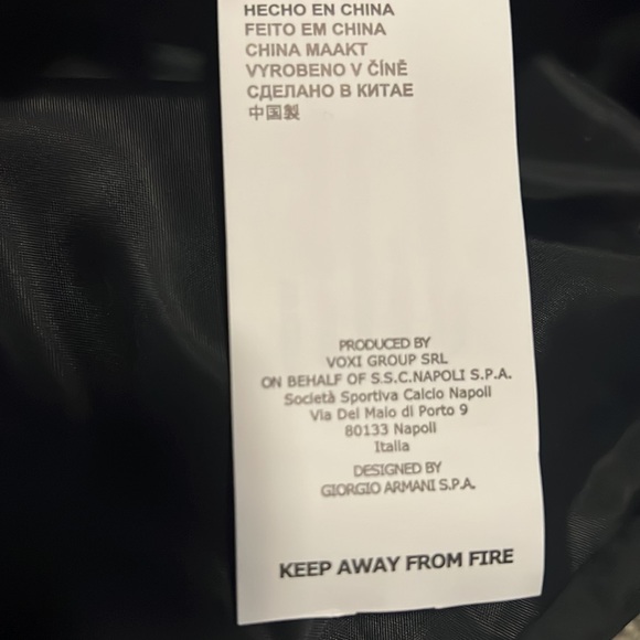 ❗️FINAL❗️ 🆕 SSC Napoli Down Jacket 2021/2022 🔴🔴 - Picture 9 of 9